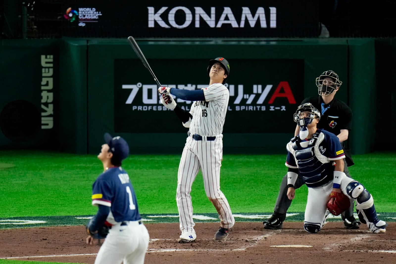 Juego entre Japón y Corea en el Clásico Mundial de Béisbol