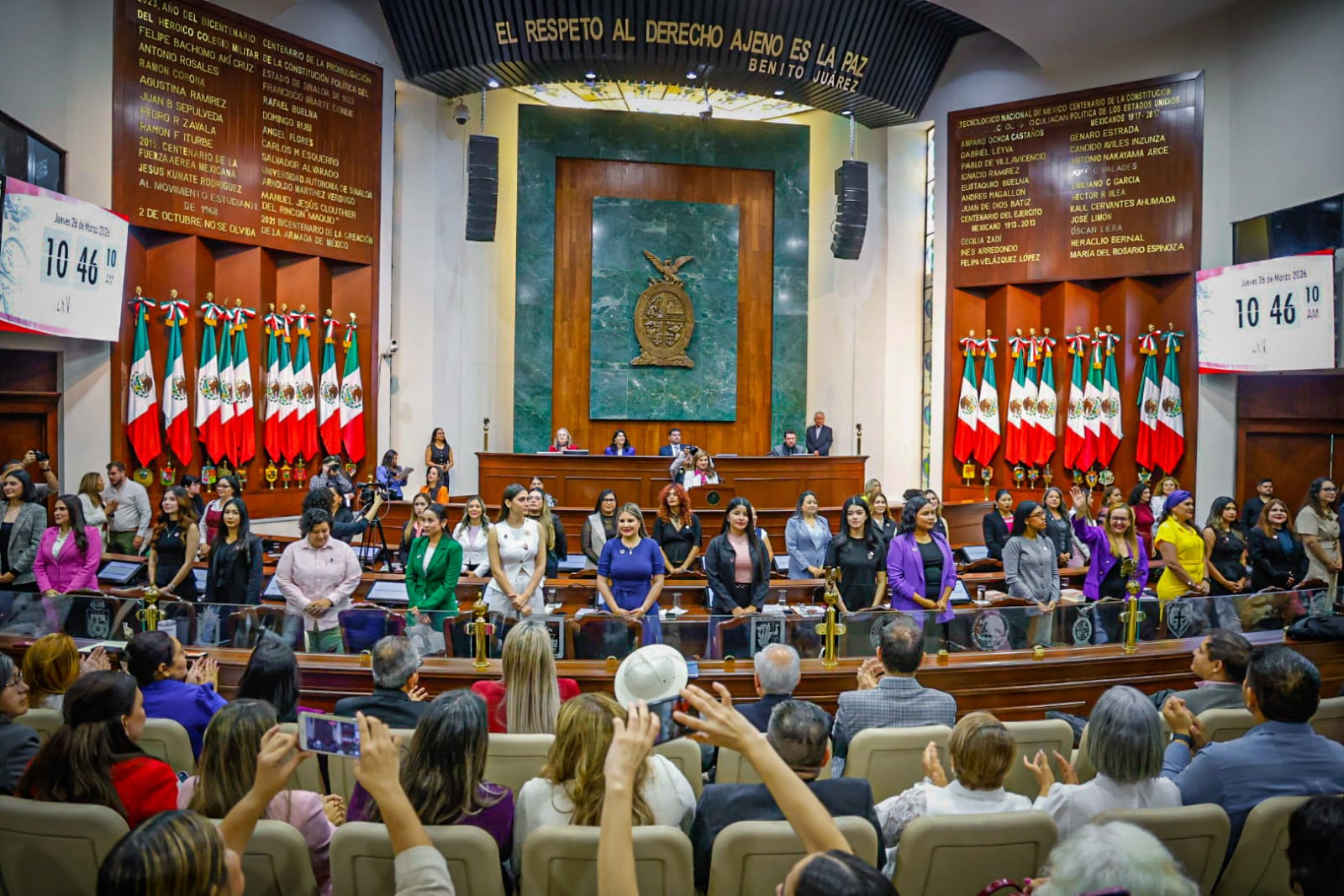 Sesión Solemne de Instalación del Parlamento de Mujeres 2026