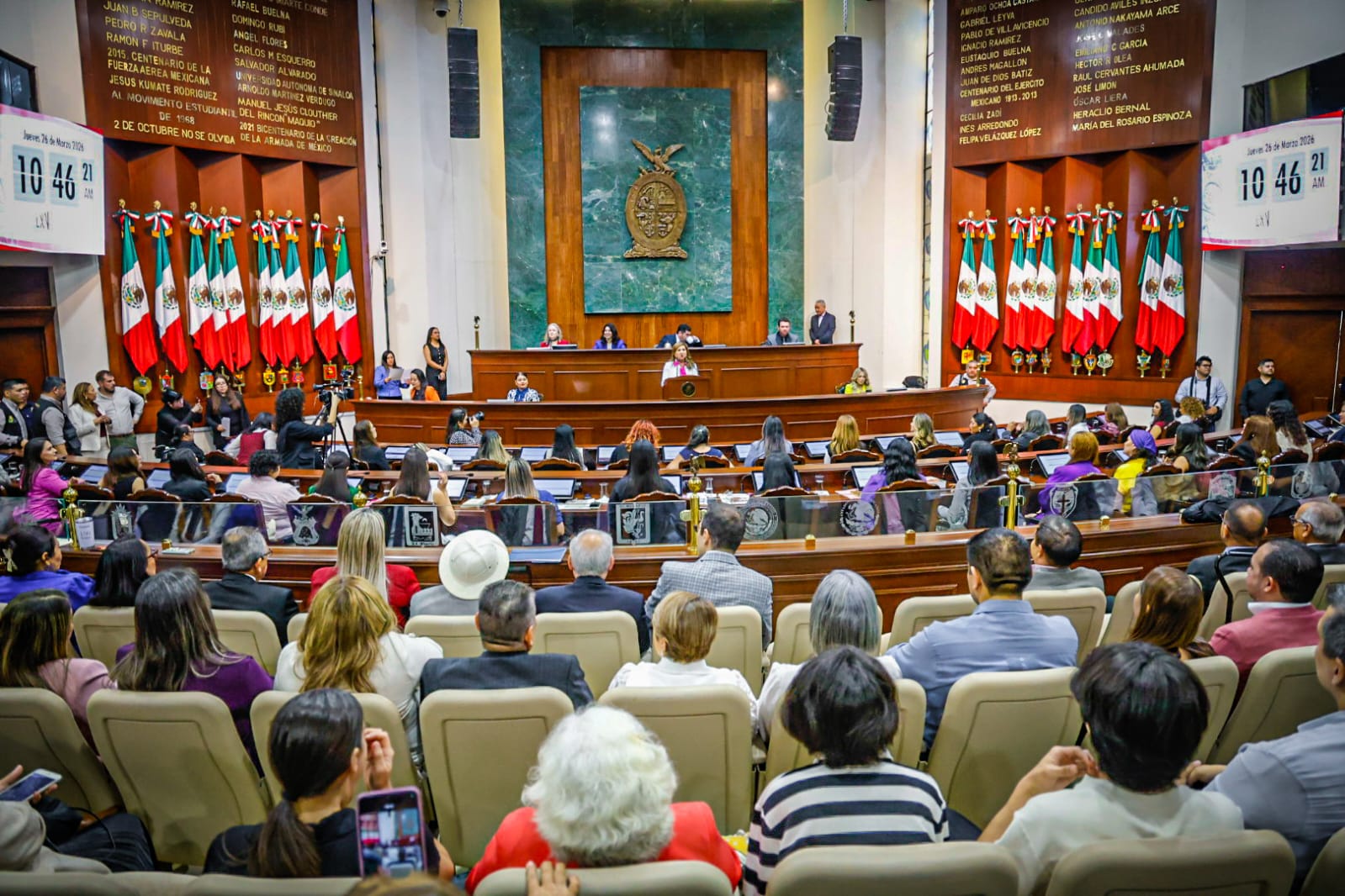 Sesión Solemne de Instalación del Parlamento de Mujeres 2026