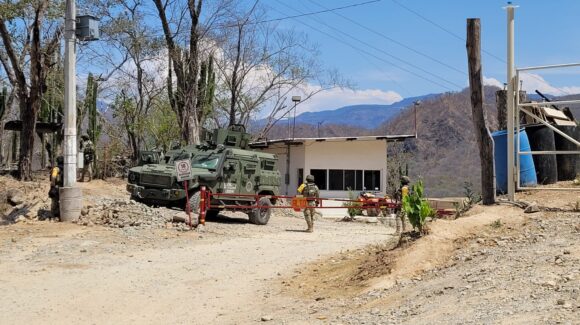 Protección Civil Nacional encabeza operativo y mantiene esperanza de hallar con vida a tres mineros atrapados en Rosario, Sinaloa
