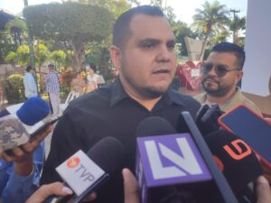 Titular de la Secretaría de Seguridad Pública Municipal, Jaime Othoniel Barrón Valdez