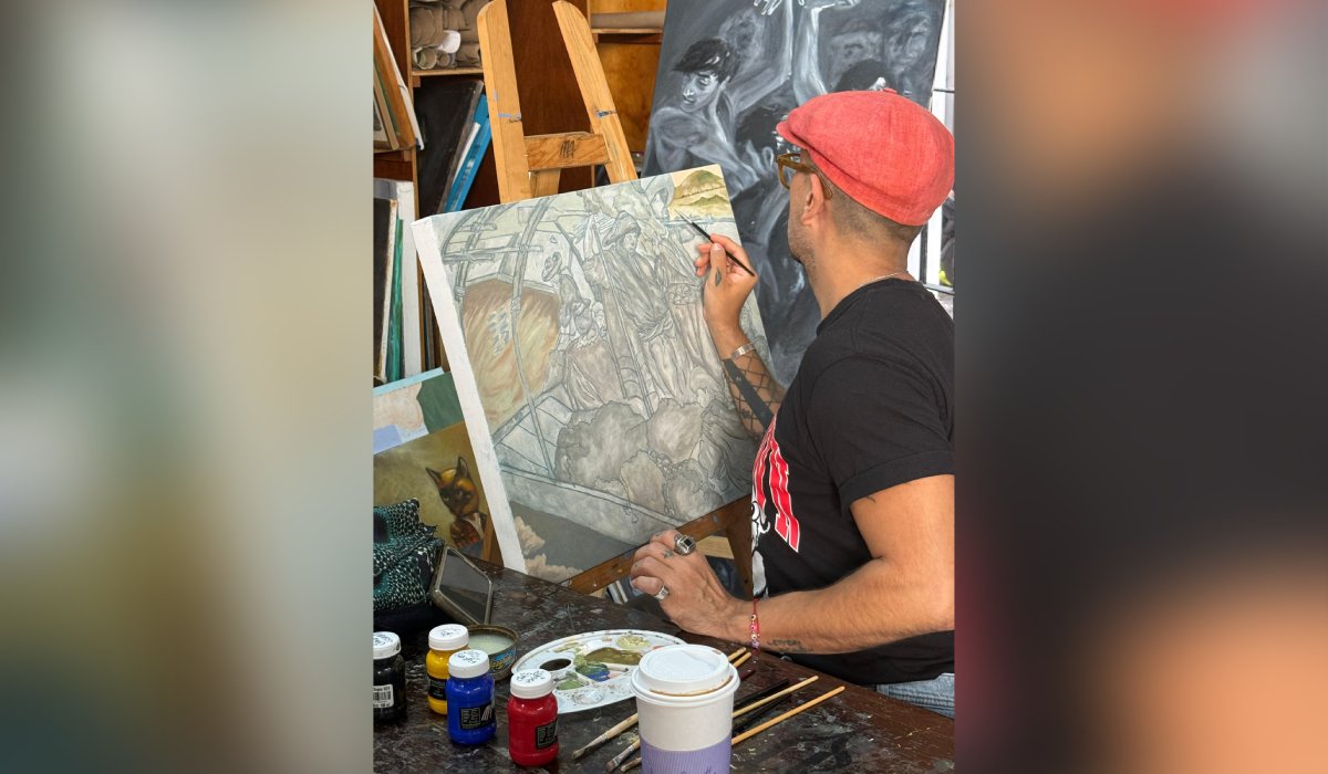 Taller para estudiantes de artes plásticas del CMA en Mazatlán