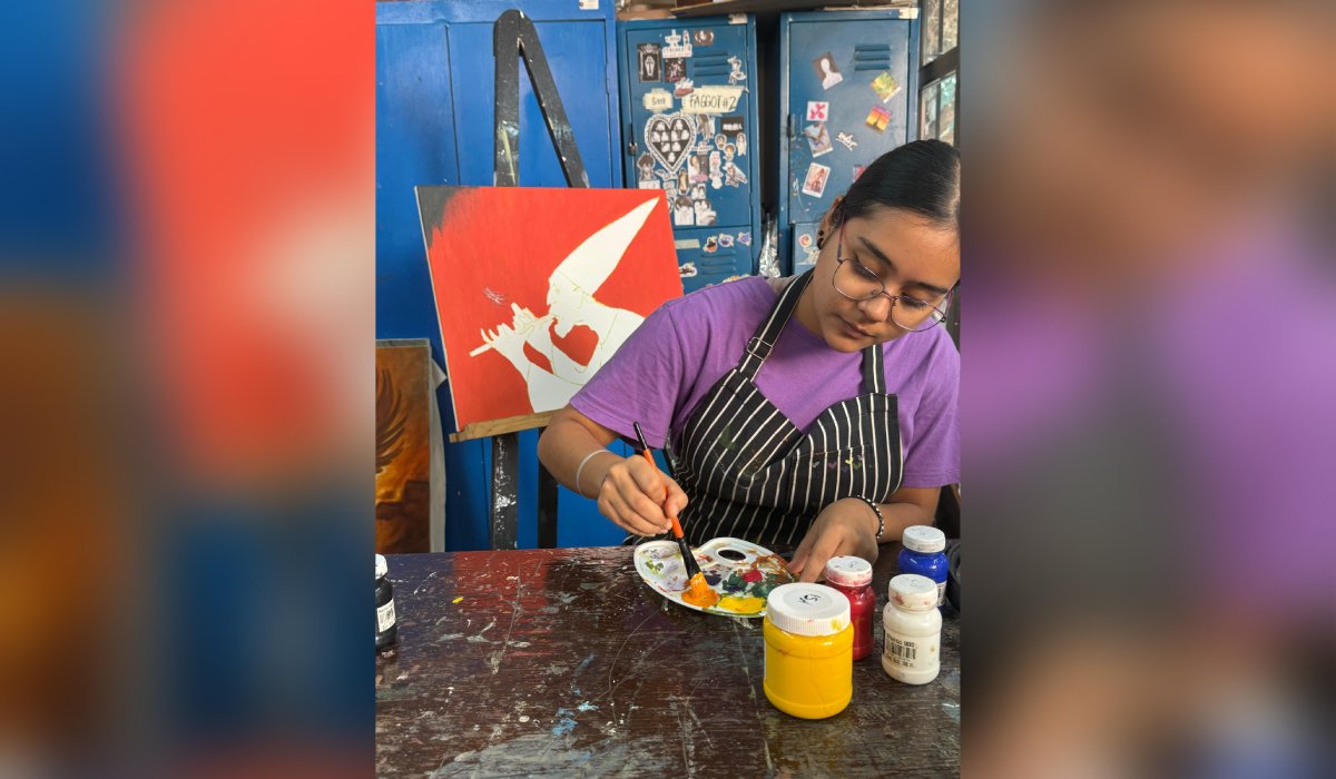 Taller para estudiantes de artes plásticas del CMA en Mazatlán