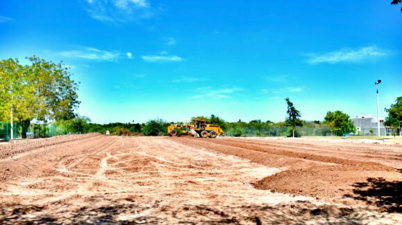 Impulsa ISDE construcción de dos nuevas canchas de futbol en Salvador Alvarado con inversión cercana a los 5 mdp