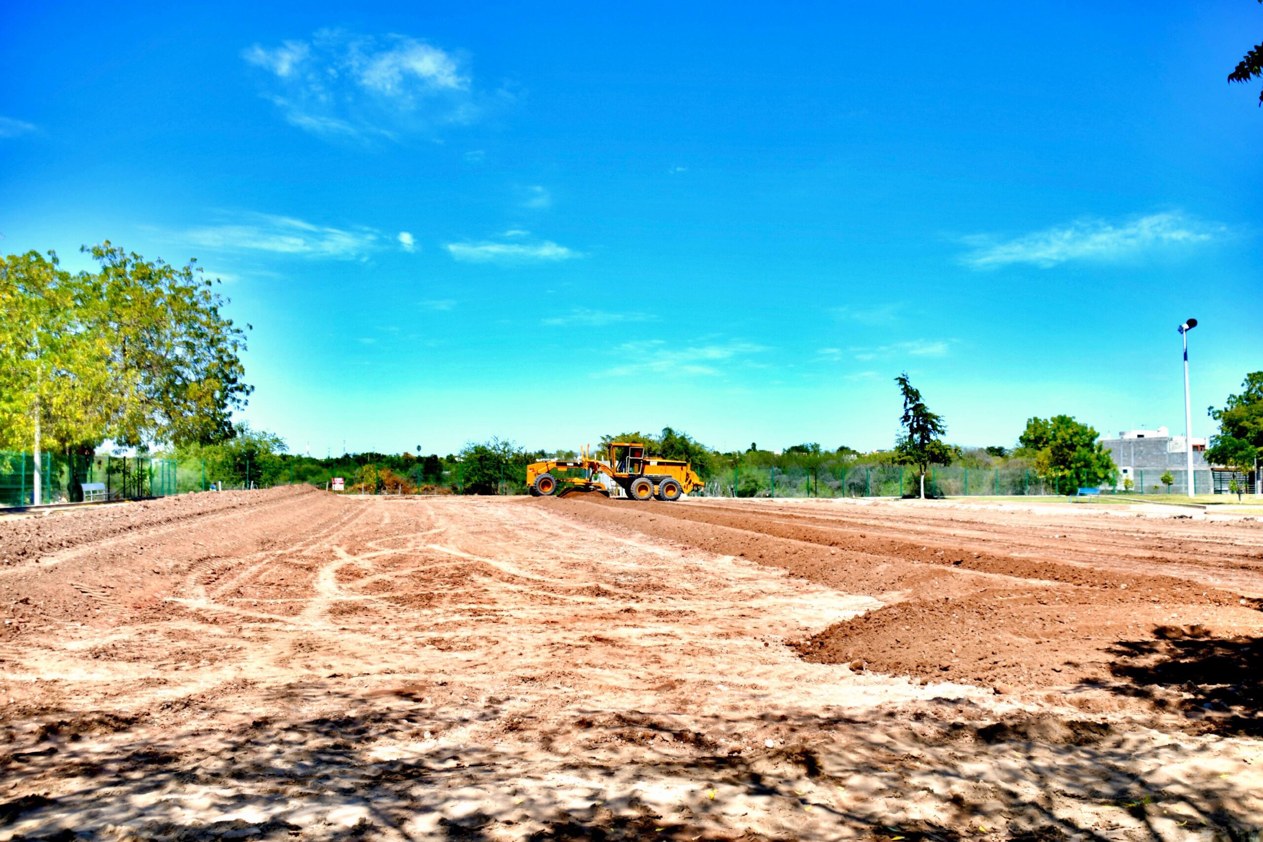 Terreno para construcción de cancha de futbol