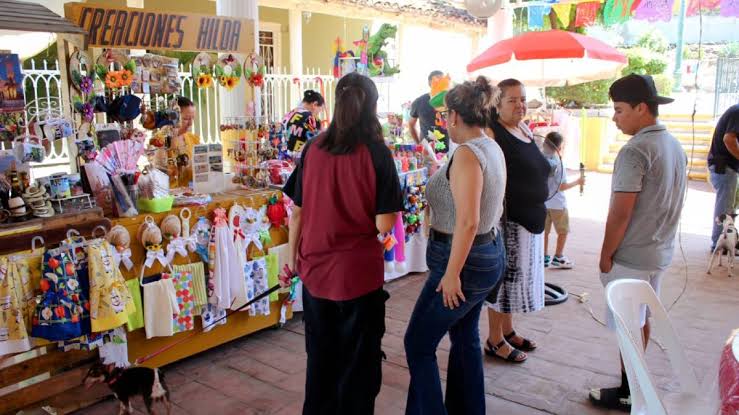 Tianguis en zona rural de Mazatlán, Sinaloa