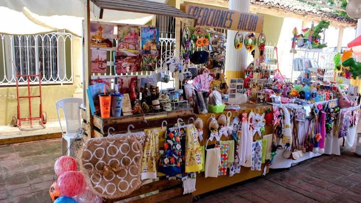 Tianguis en zona rural de Mazatlán, Sinaloa
