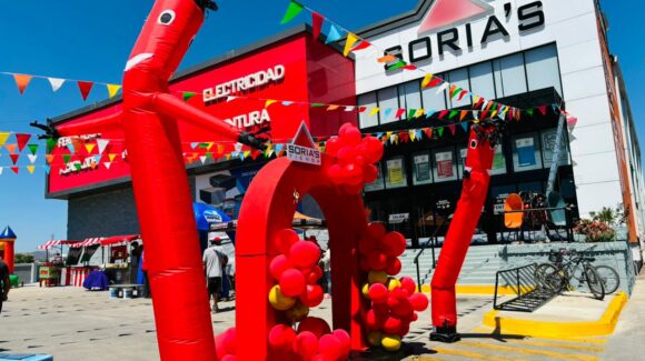 Tiendas Soria’s celebra sus 7 años con regalos y sorpresas en Mazatlán, Sinaloa