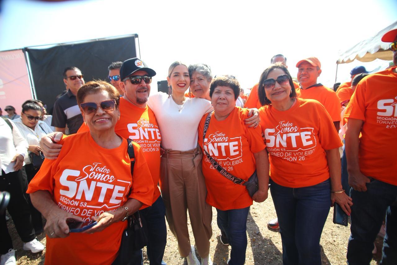 Inauguran el Torneo Regional Magisterial de Voleibol del SNTE sección 53 en Mazatlán