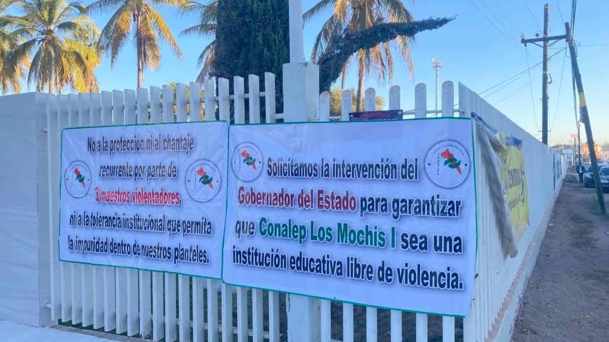 trabajadores de conalep guasave se sumaron a la huelga laboral estatal en apoyo a un plantel de los mochis