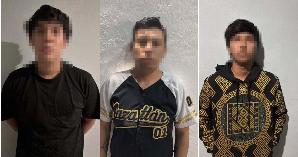 tres sujetos fueron detenidos por la marina en mazatlan