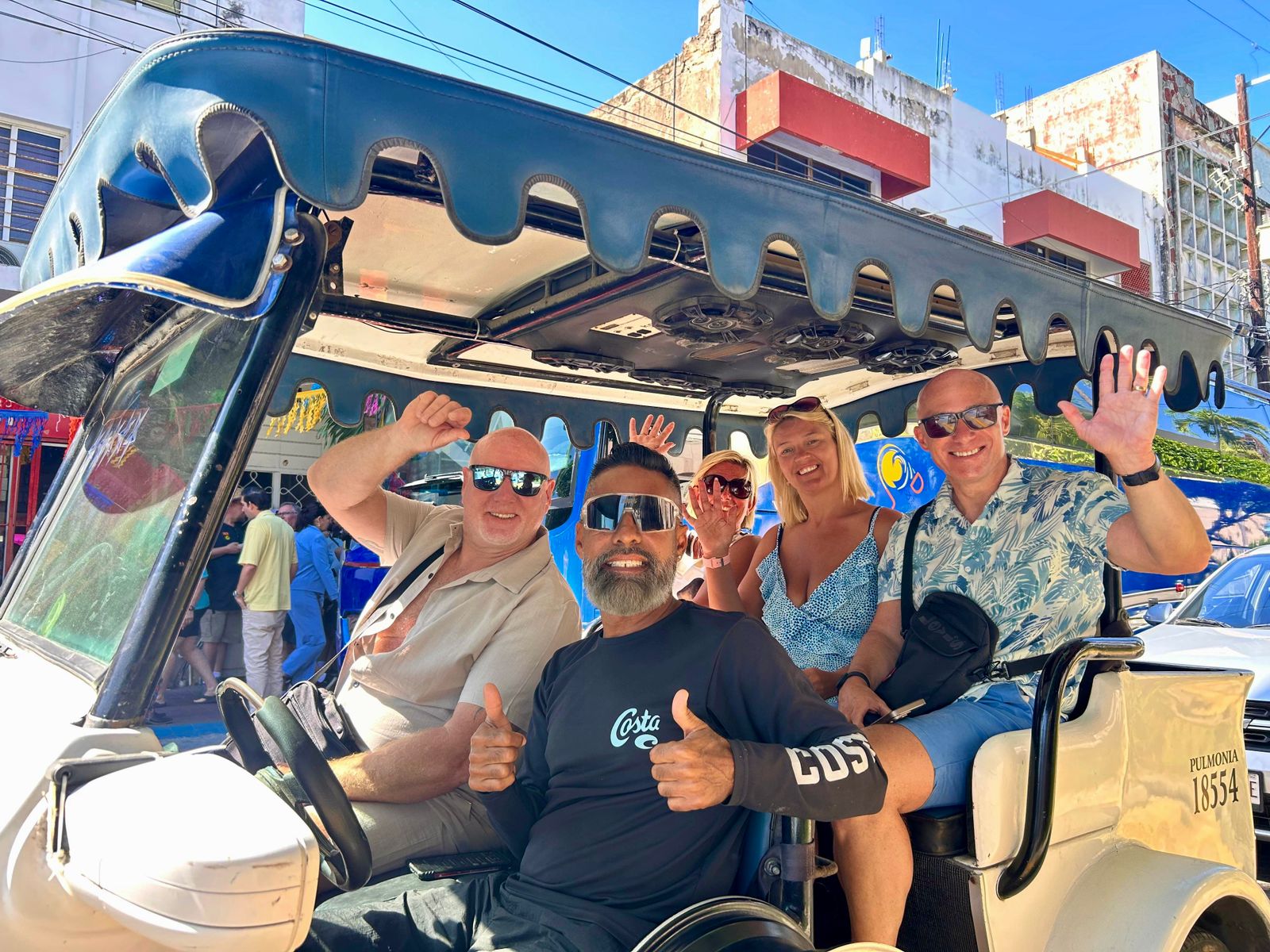 Turistas en Mazatlán
