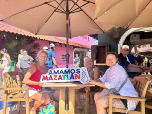 Turistas en Mazatlán