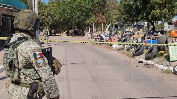 Atacan a balazos a un hombre en la colonia Agustina Ramírez de Culiacán, Sinaloa