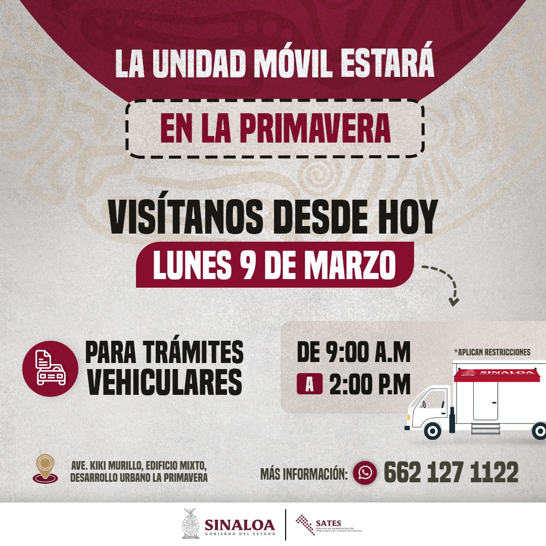unidad móvil del SATES 
