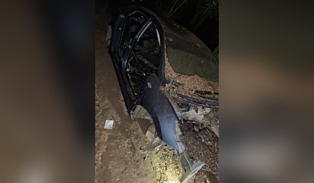 Vehículo asegurado en Mazatlán, Sinaloa