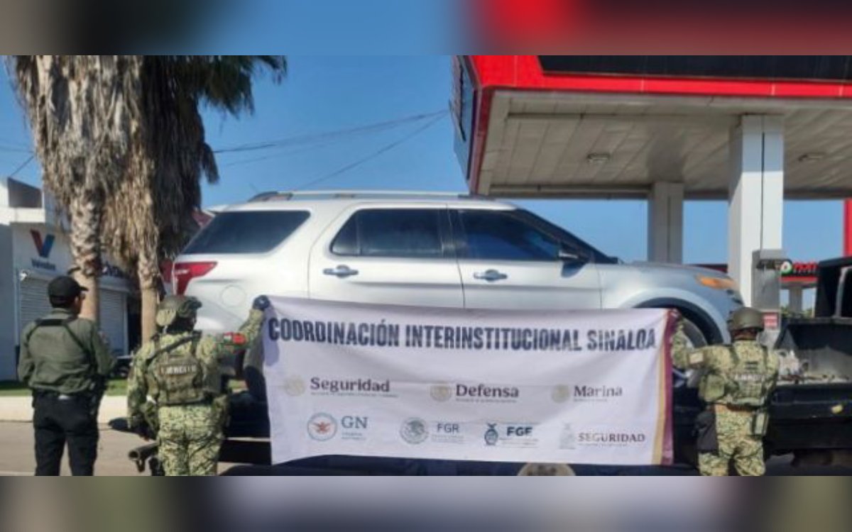 Vehículo con reporte de robo recuperado por el Ejército