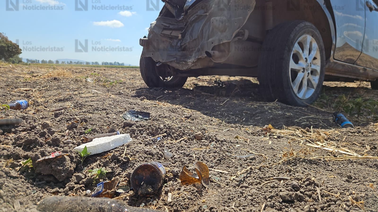 Volcadura sobre La Costera de Culiacán, deja dos lesionados