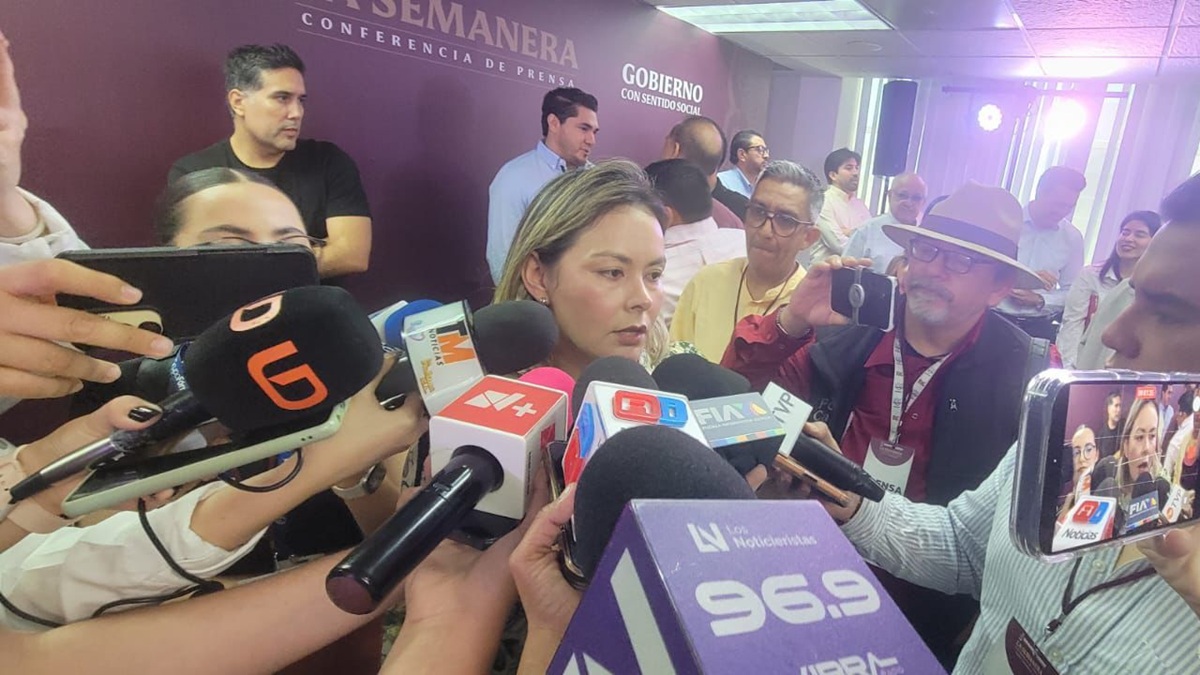 Yeraldine Bonilla Valverde, secretaria general de Gobierno en Sinaloa
