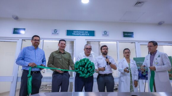 Se enlaza Rocha a la ‘Mañanera’ de Sheinbaum para inaugurar la Unidad de Trasplantes del Hospital General de Culiacán, Sinaloa