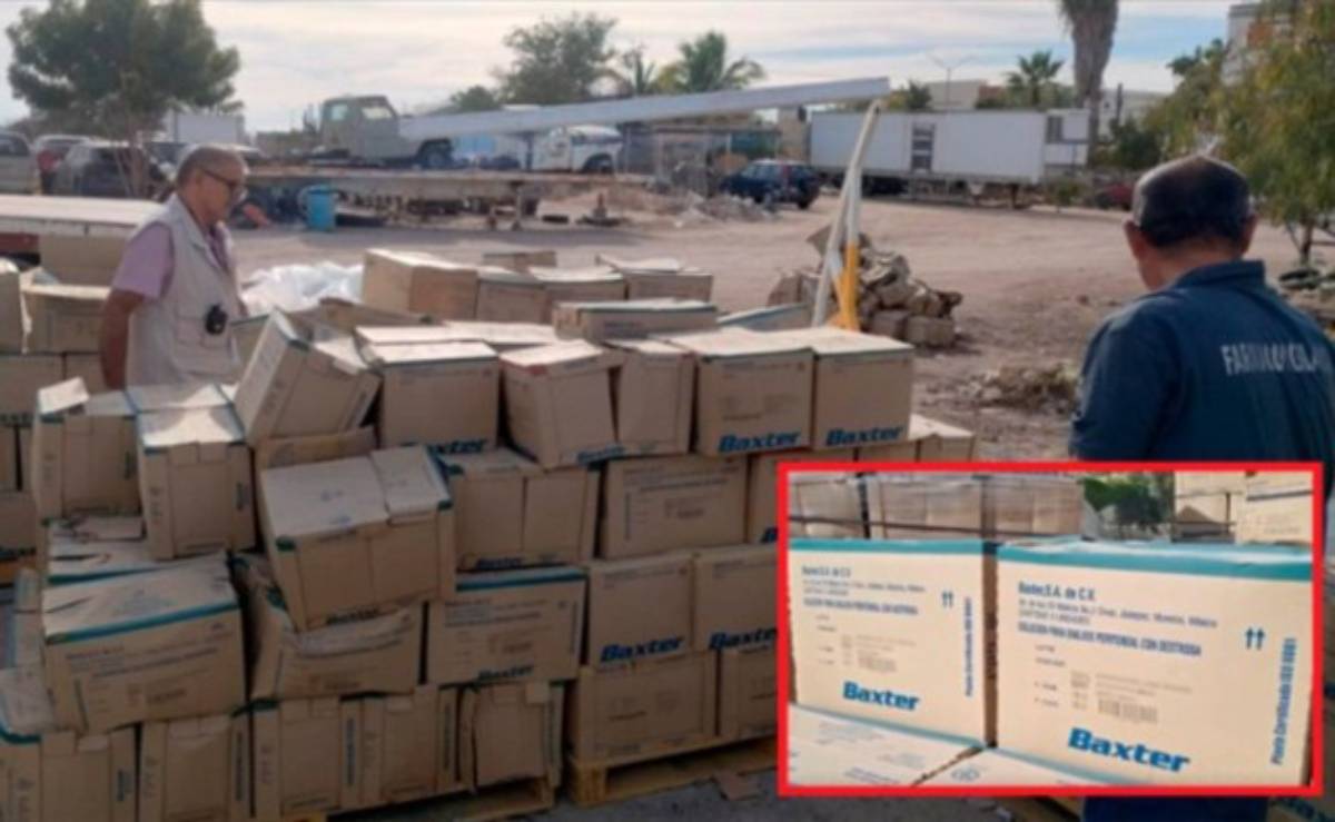 Abandonan insumos médicos en estacionamiento de La Paz, Baja California Sur