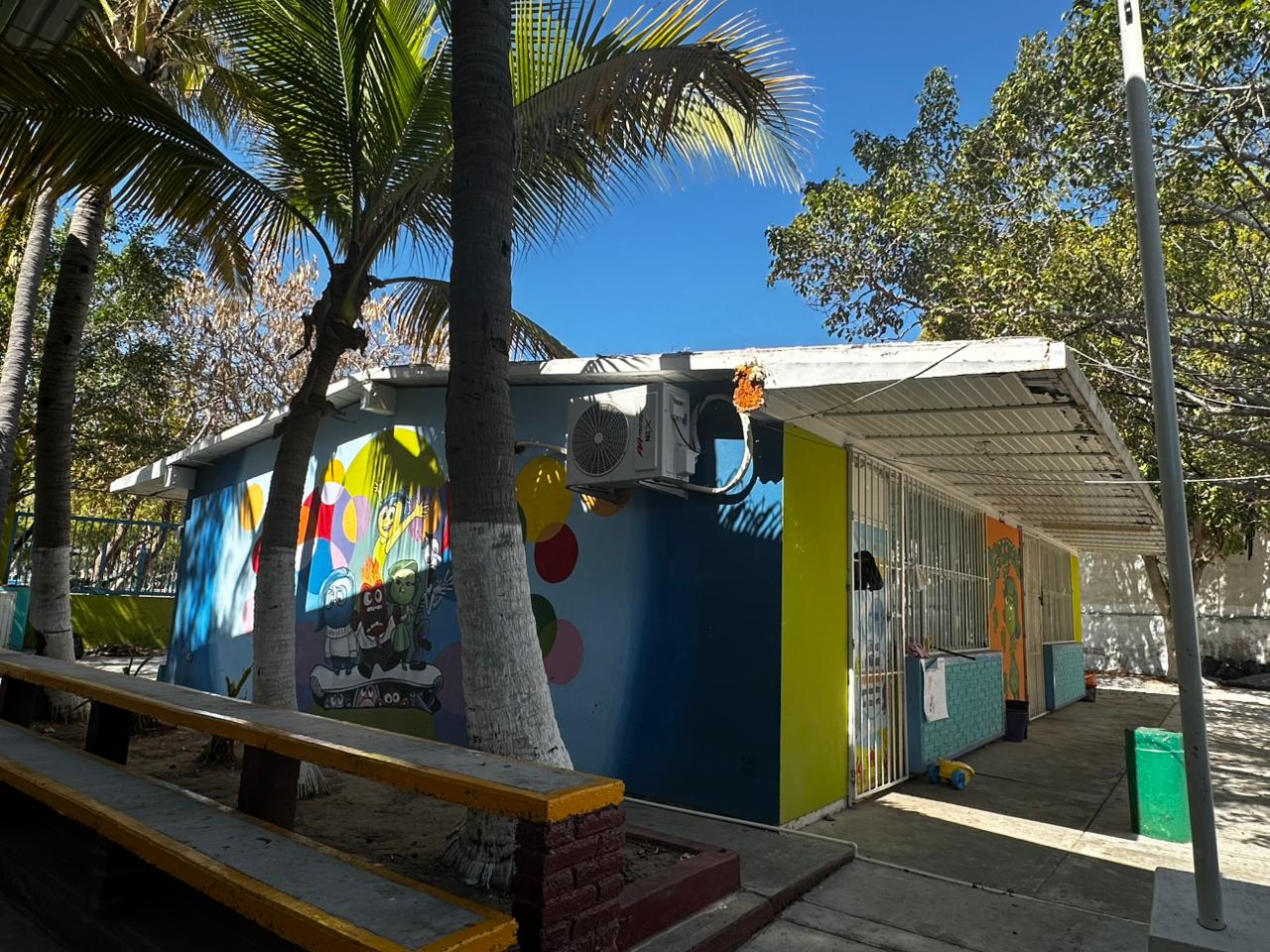 Kínder de Mazatlán con abejas