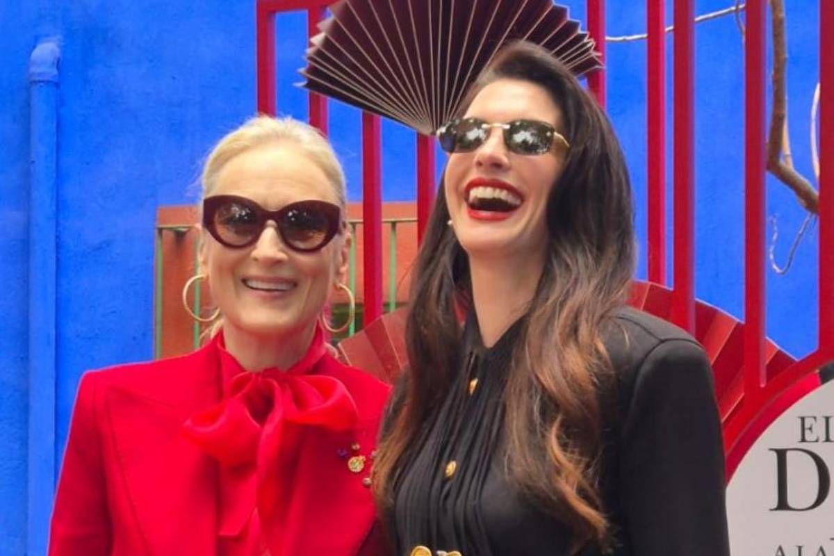 Anne Hathaway y Meryl Streep