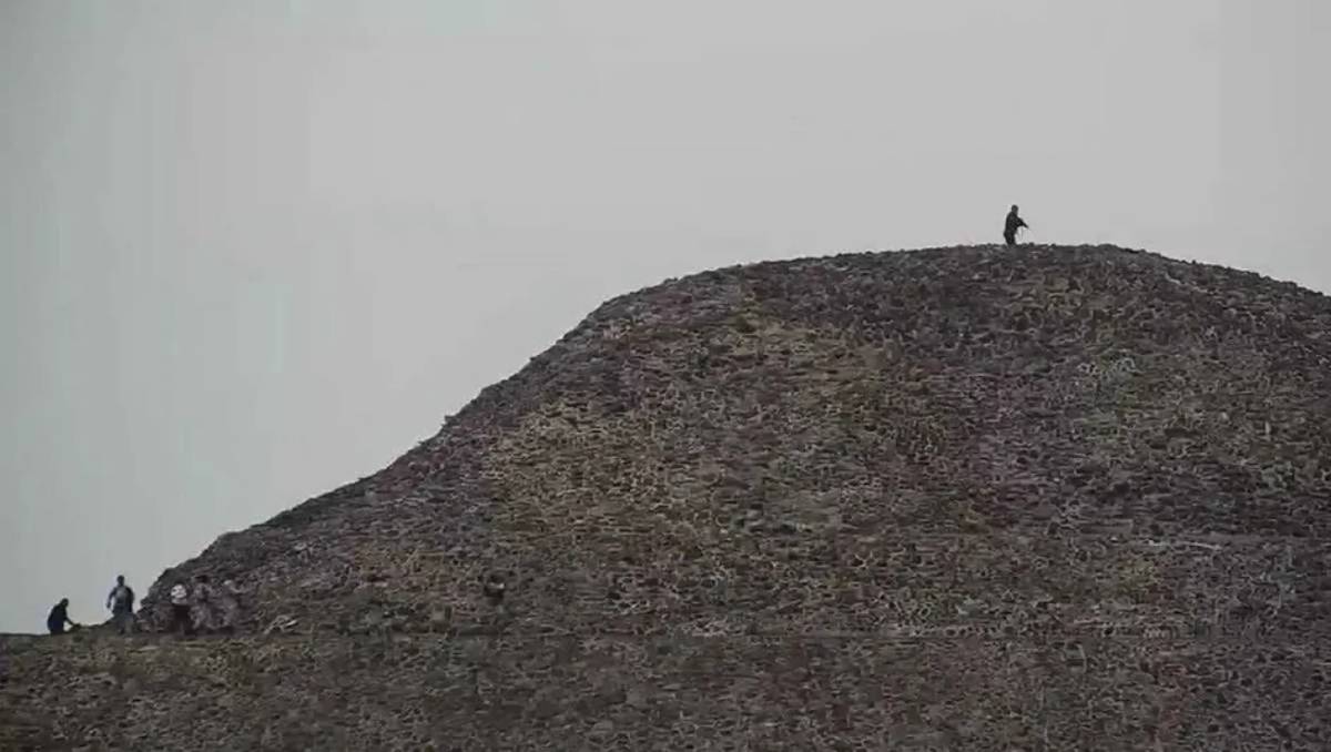 Balacera en Pirámides de Teotihuacan .