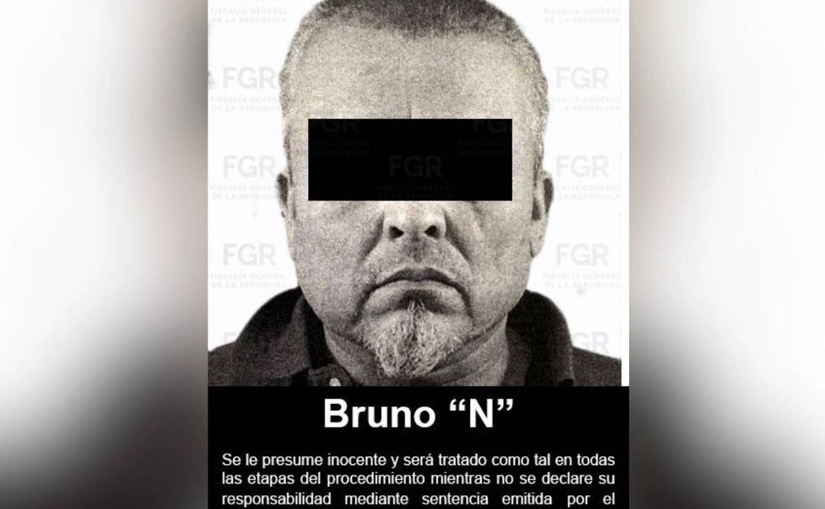 Bruno Martínez Castillo, alias El Nicho, presunto líder de una célula delictiva del cártel Los Alemanes