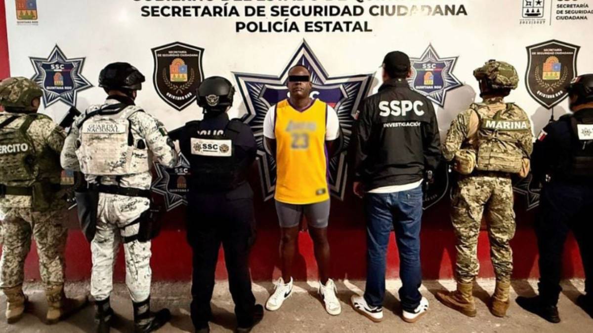 Cubano detenido.