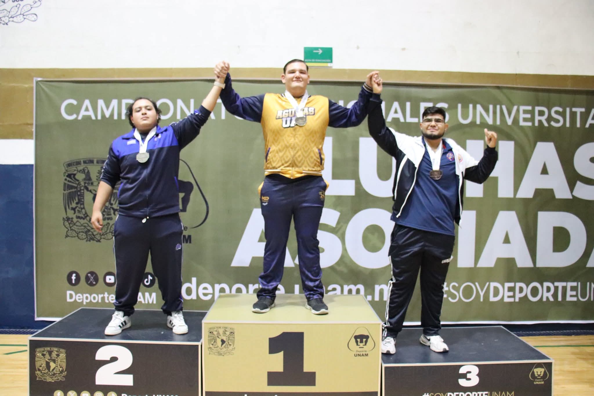 El sinaloense David Morales se corona en Luchas de los Nacionales ANUIES 2026