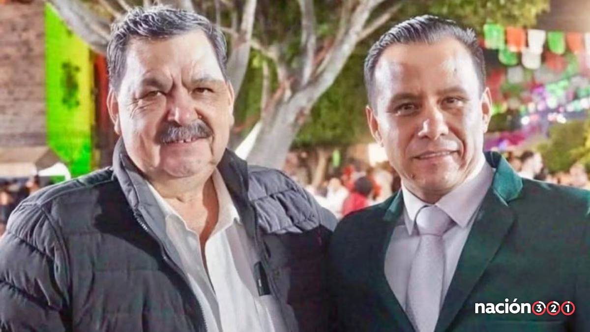 El edil de Taxco, Juan Andrés Vega Carranza y, su papá, Juan Vega Arredondo,