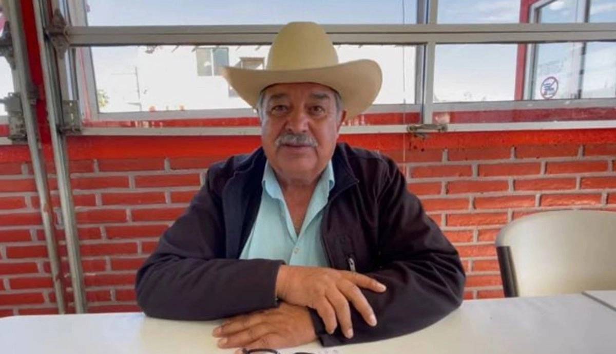 Eraclio Rodríguez Gómez, uno de los líderes del Frente Nacional para el Rescate del Campo Mexicano.