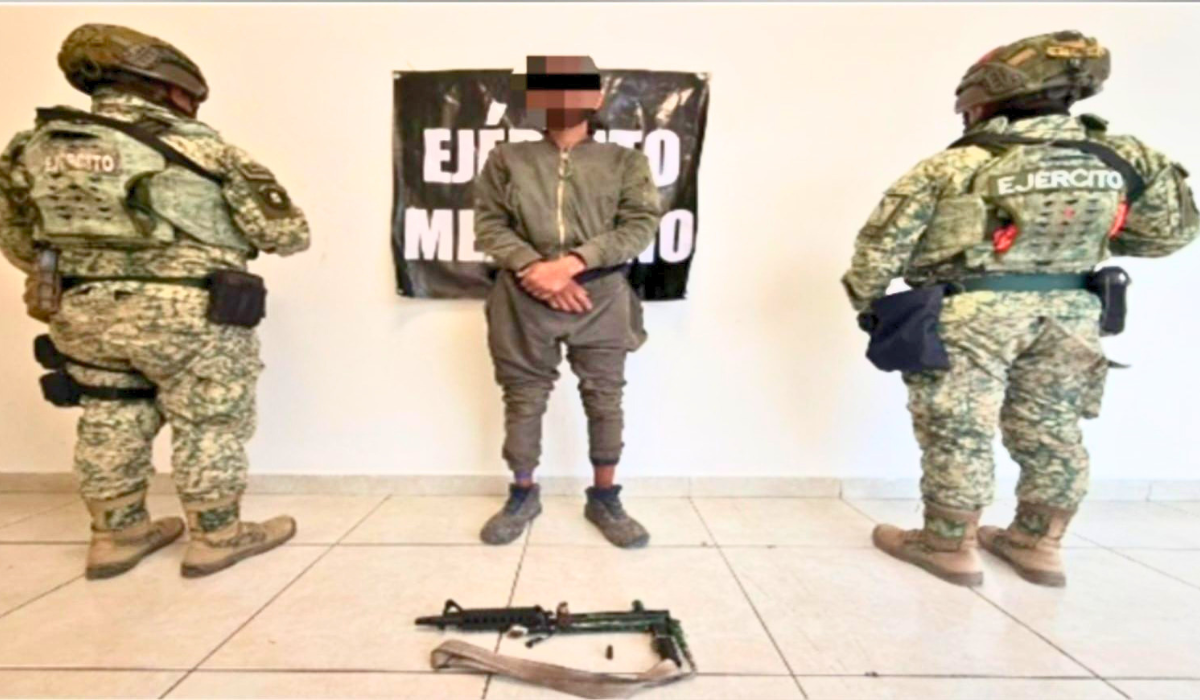 Portaba un arma de fabricación artesanal; detienen a un hombre en la Buenos Aires, en Culiacán, Sinaloa