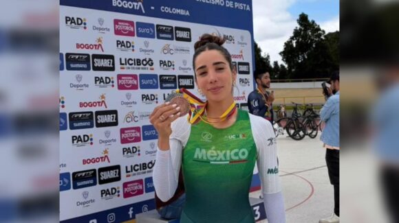La sinaloense Antonieta Gaxiola concluye con par de medallas el Torneo Internacional de Ciclismo en Colombia