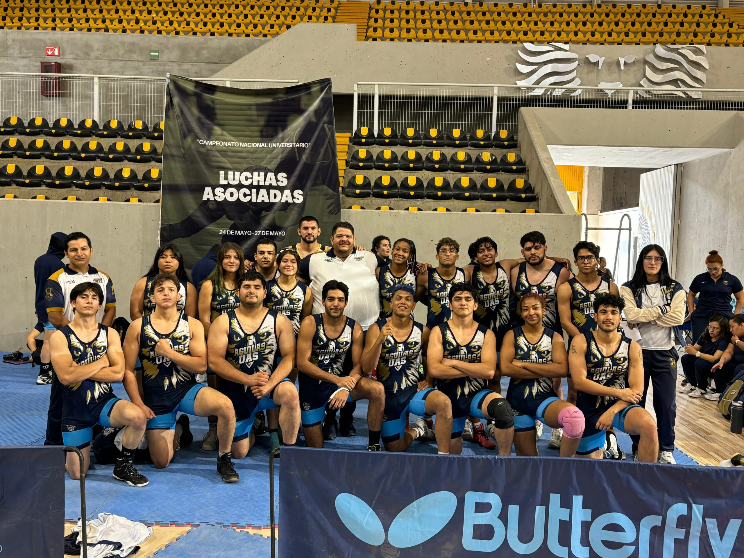 Luchadores de la UAS se concentran en CDMX rumbo a Nacionales ANUIES 2026