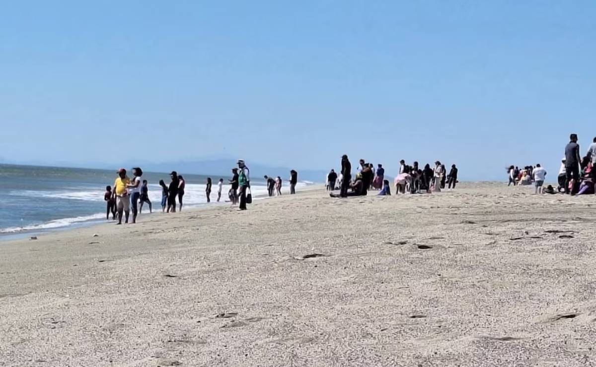 Madre e hijo mueren por mar de fondo en Oaxaca; buscan a joven desaparecida