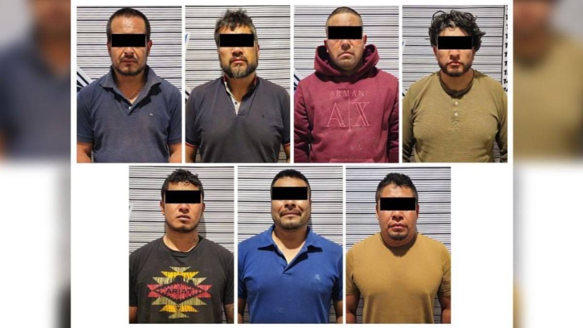 Miembros del presunto grupo delincuencial “Los Bukanas”