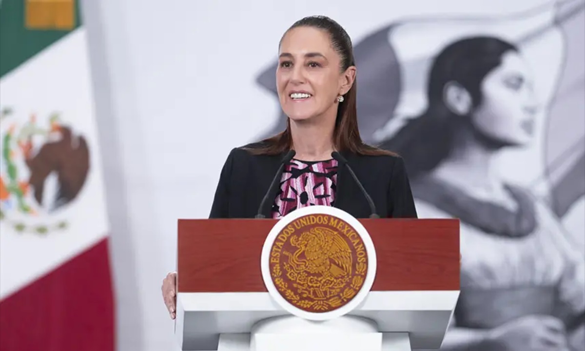 Revista Time reconoce a Claudia Sheinbaum como una de las 100 personas más influyentes del 2026