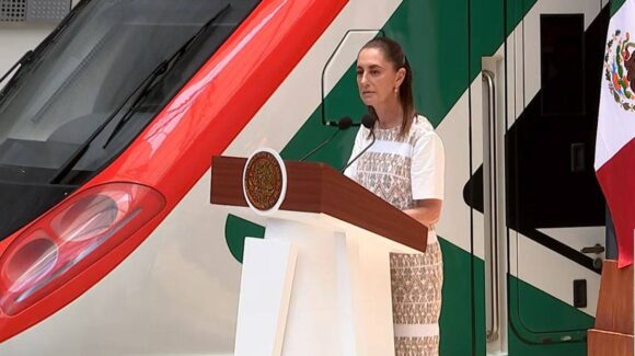Sheinbaum inaugura el Tren Felipe Ángeles que conectará CDMX con el AIFA