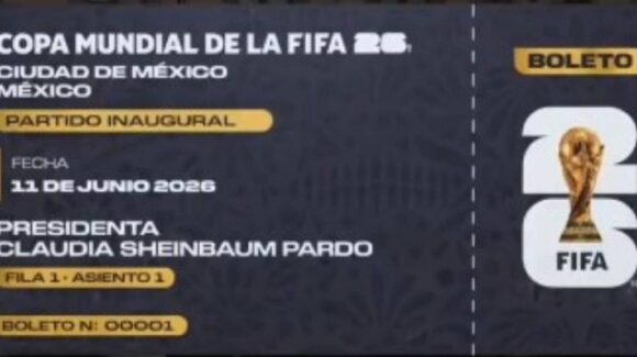 Sheinbaum lanza concurso para asistir a inauguración del Mundial 2026 en el Estadio Azteca