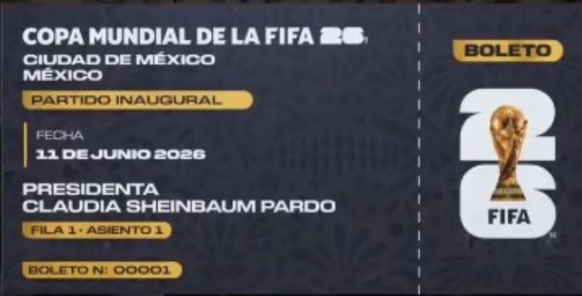 Sheinbaum lanza concurso para asistir a inauguración del Mundial 2026 en el Estadio Azteca