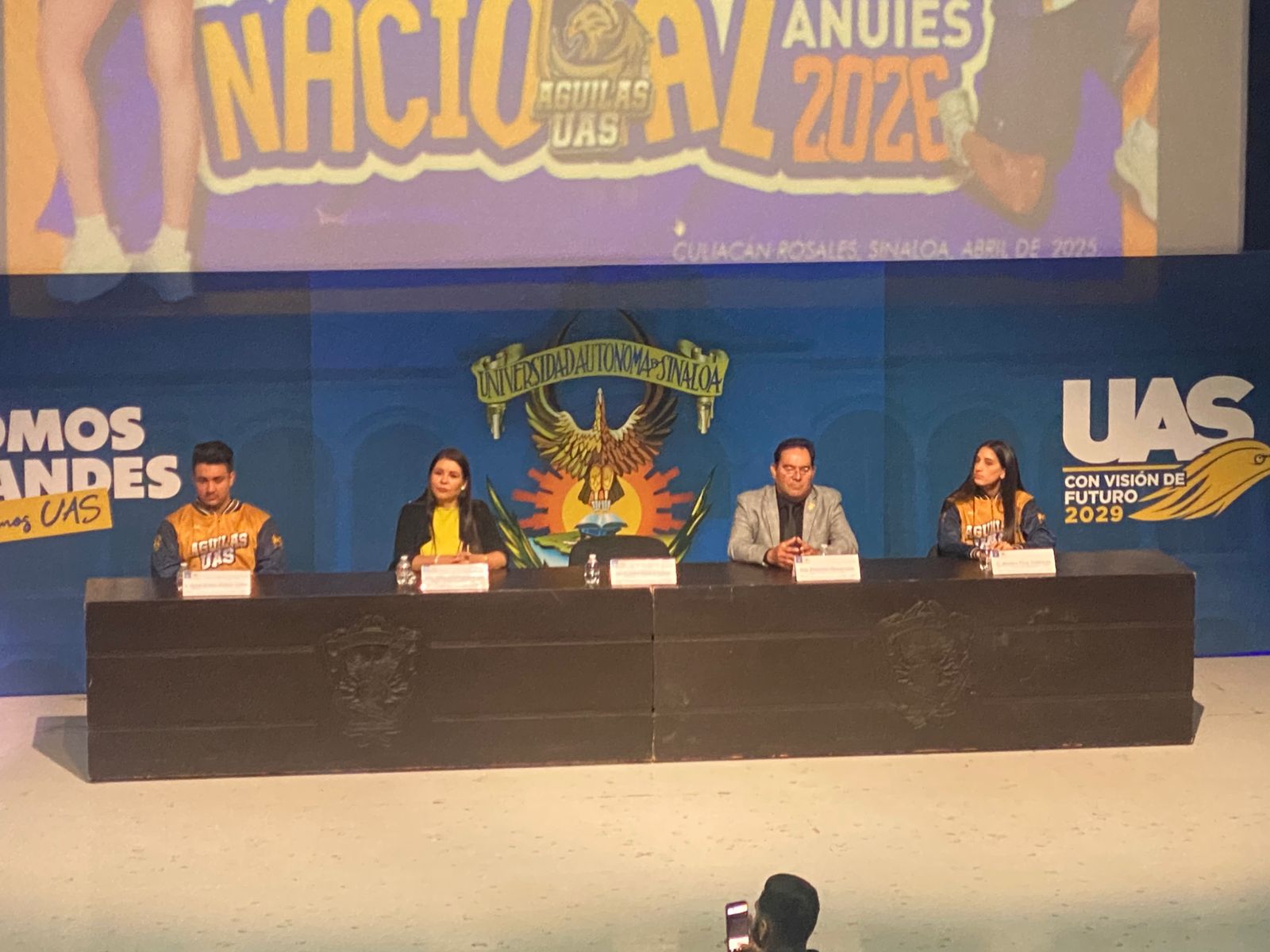 Abanderan a las Águilas UAS rumbo a Nacionales Anuies