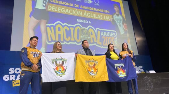 Abanderan a las Águilas UAS rumbo a Nacionales Anuies 2026