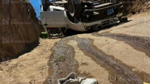 accidente en la bajada de san miguel zapotitlan lesionado
