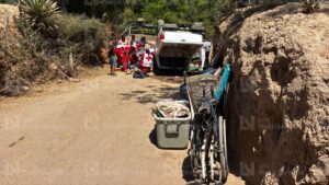 accidente en la bajada de san miguel zapotitlan percance
