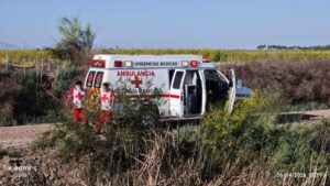 accidente en la carretera el carrizo el fuerte en ahome ambulancia