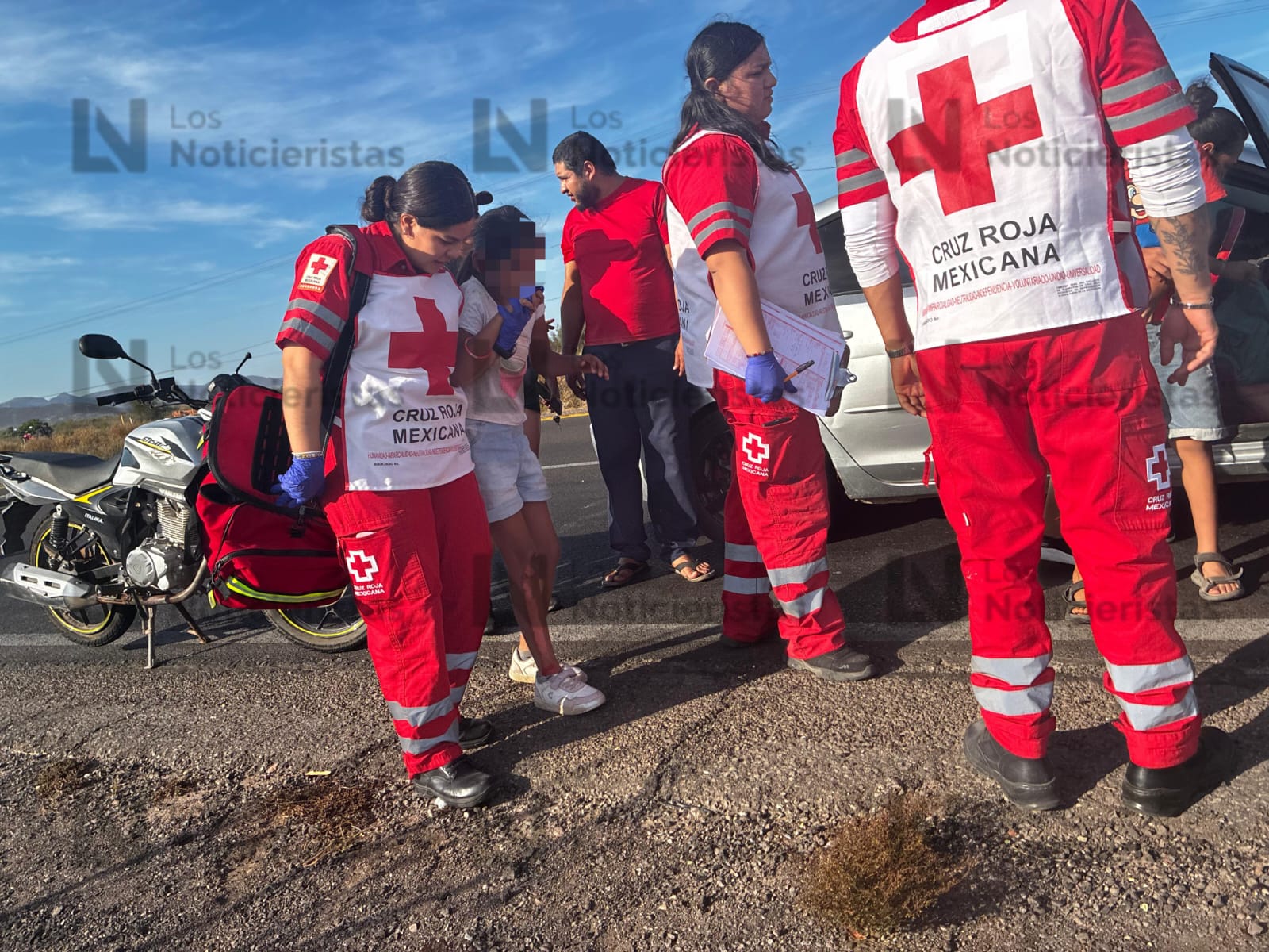 Accidente en la México 15, en Ahome, Sinaloa