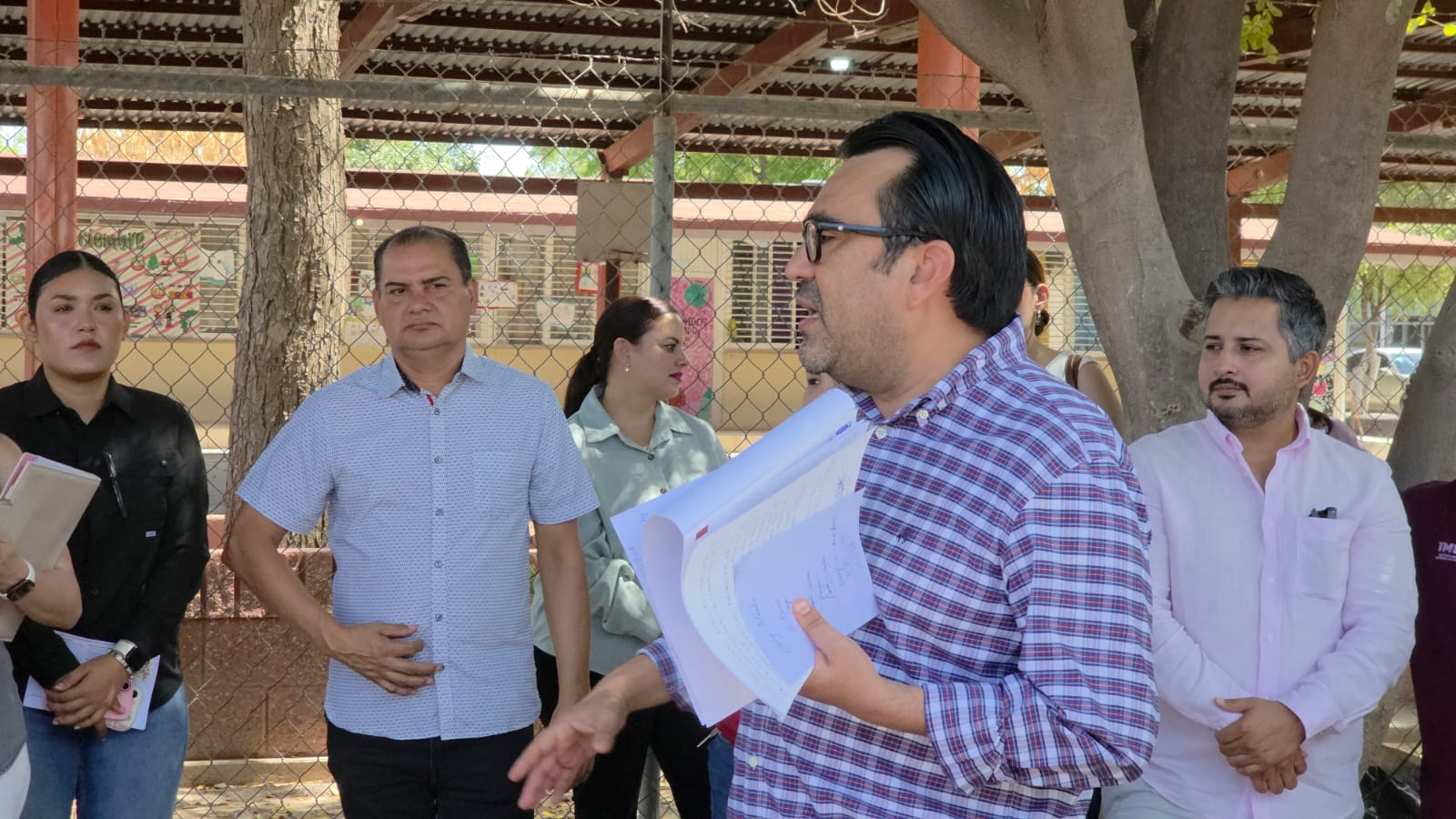 Gámez Mendívil inaugura drenaje sanitario en San Lorenzo