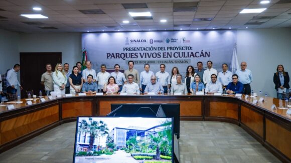 Lanzan “Parques vivos en Culiacán”, un programa para revitalizar los espacios públicos
